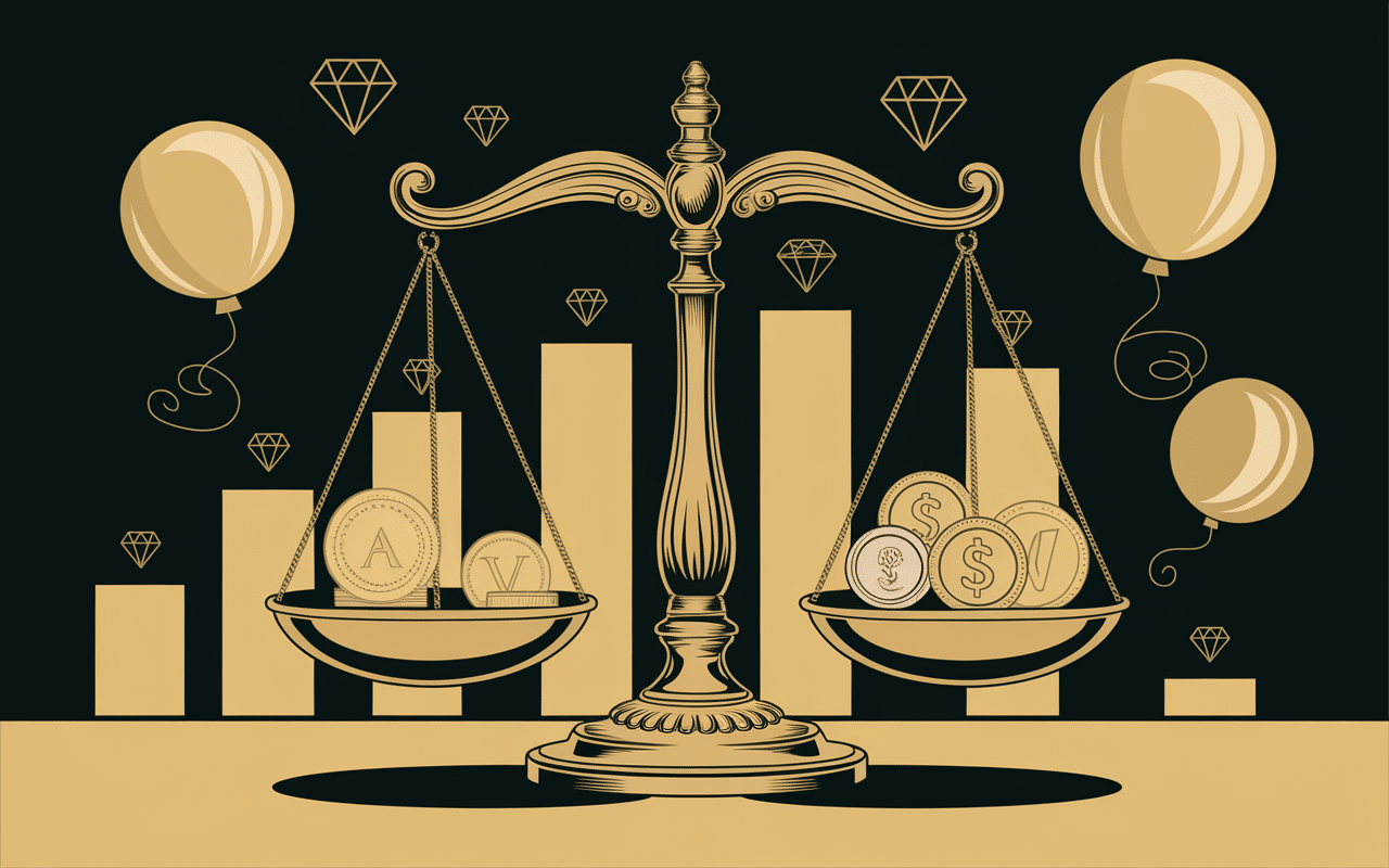 Balance expliquant valeur du champagne le plus cher