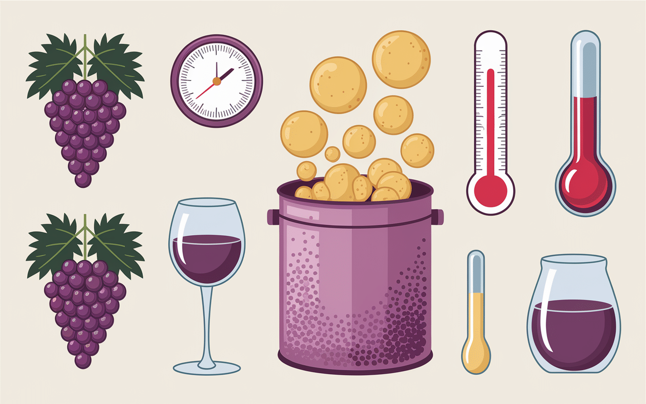 etapes bases comment faire du vin maison