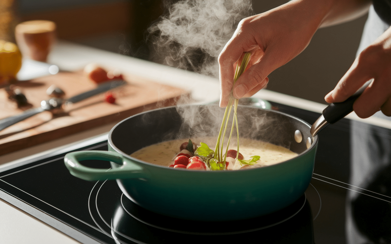 Poireaux frais cuits beurre fondue de poireaux