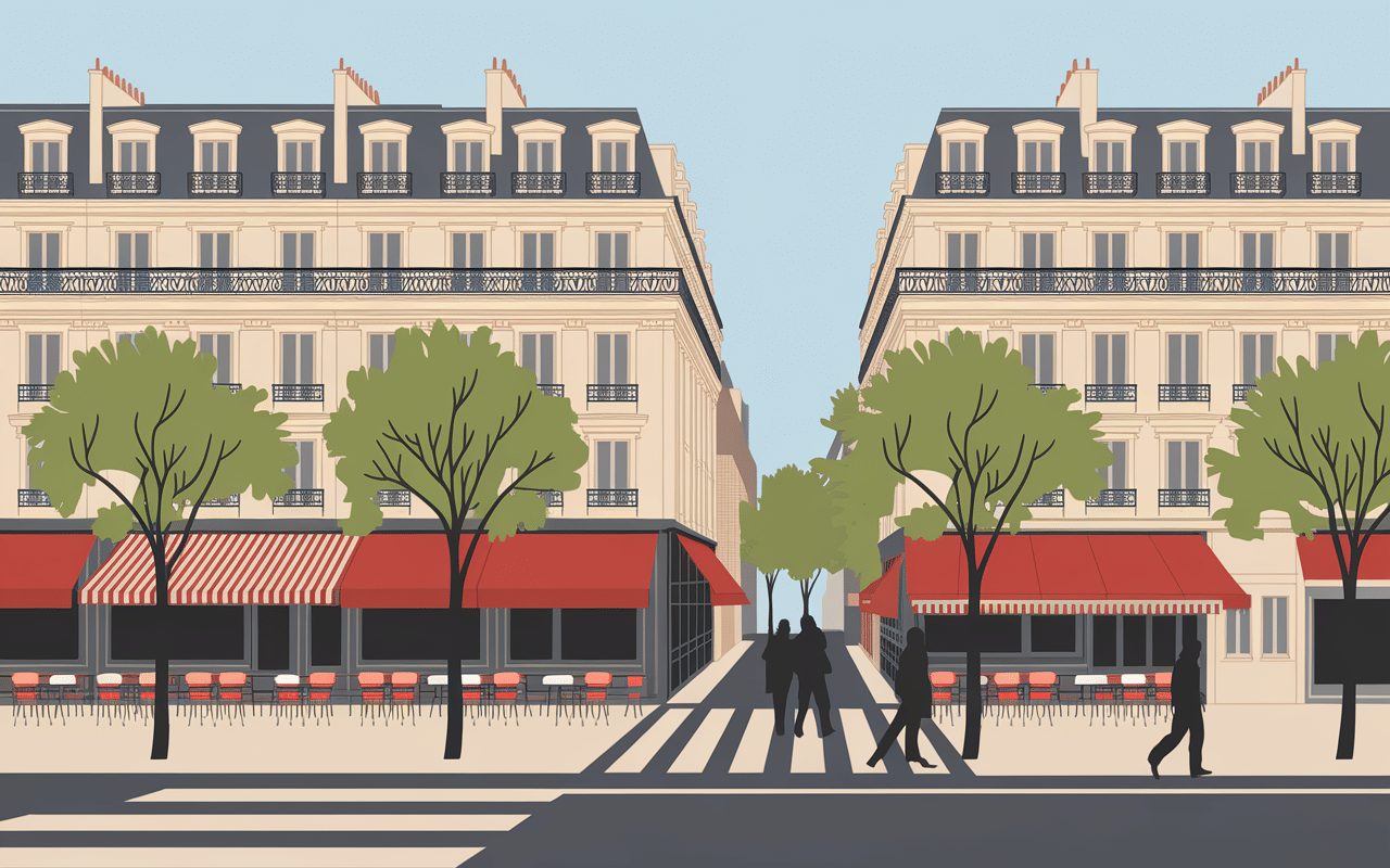 Le Tournesol Paris 14 vue quartier haussmannien