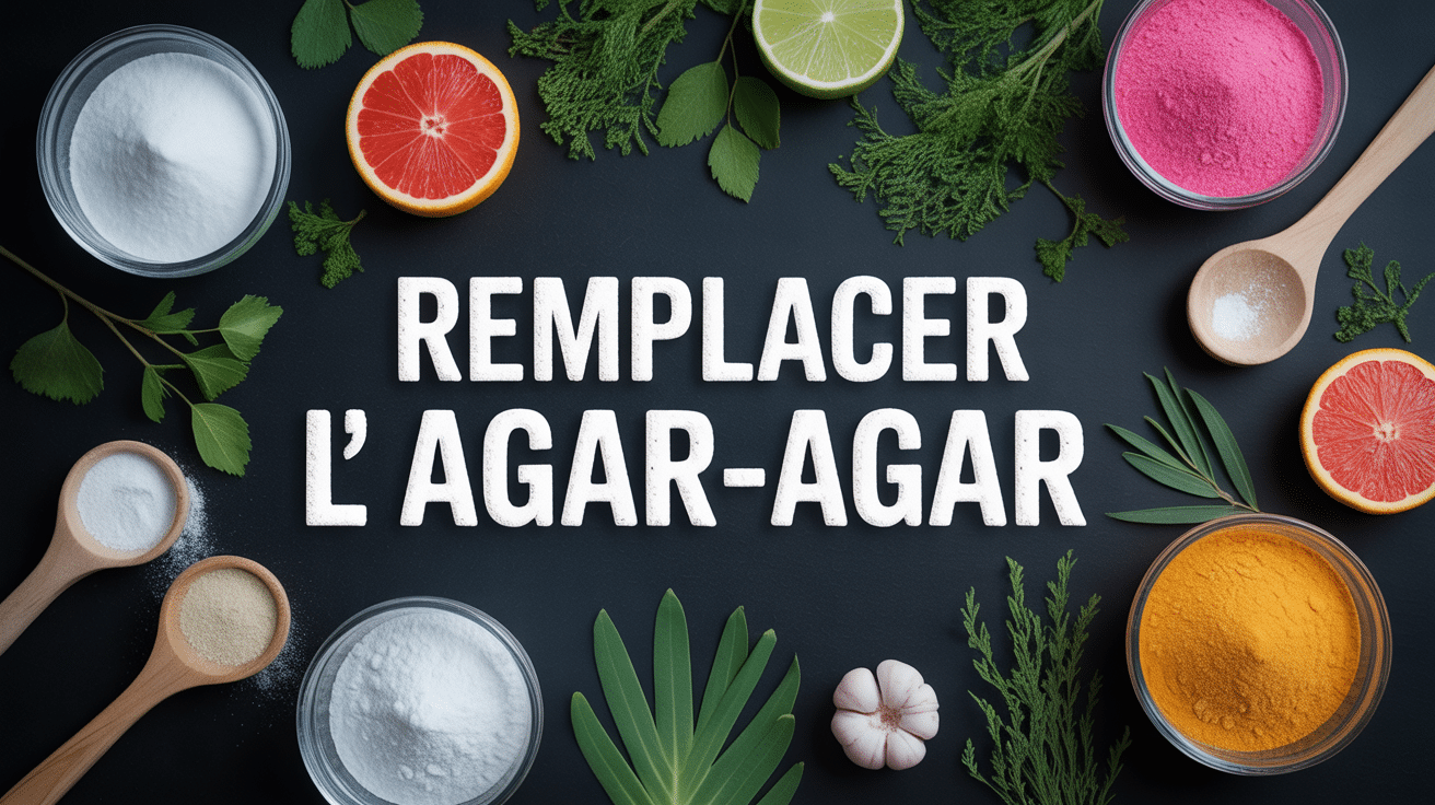 Table ingrédients pour par quoi remplacer l agar agar
