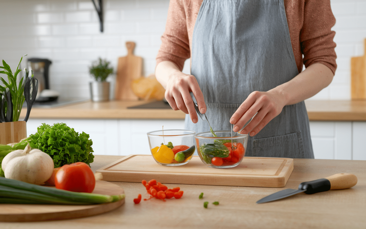 préparation recette legume lacto fermenté dans cuisine
