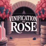 vinification rosé vignoble pressoir traditionnel bouteilles