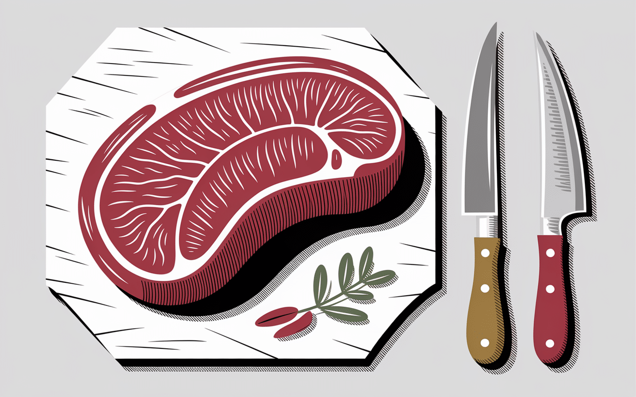 Illustration araignée de porc persillée forme caractéristique