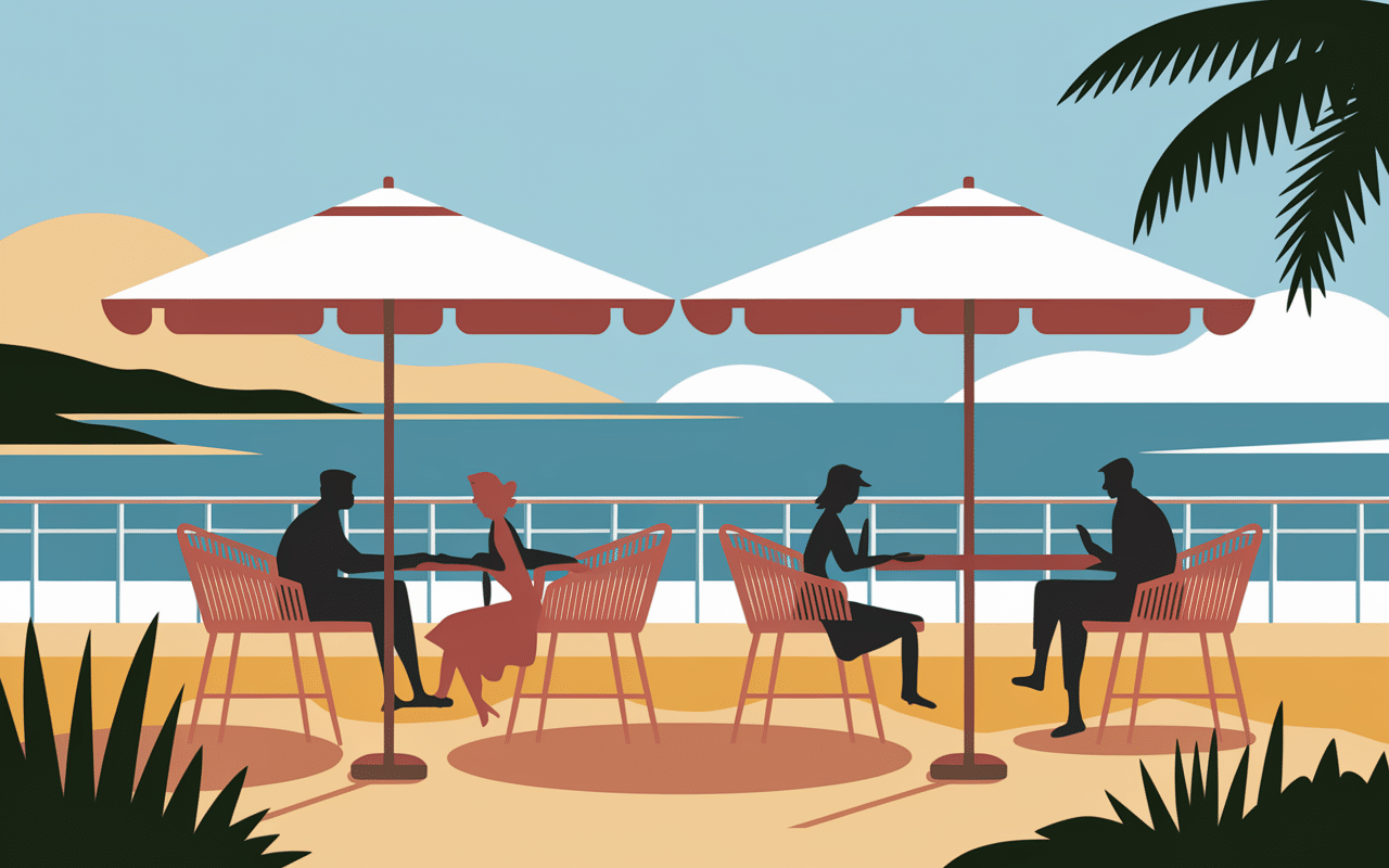 terrasse bar du soleil arcachon panorama plage bassin