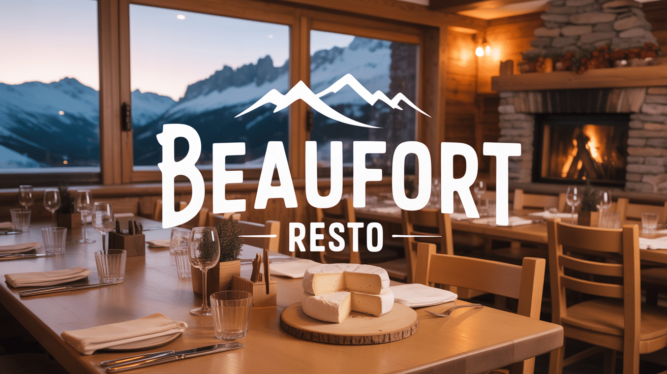 beaufort resto chaleureux avec vue montagne