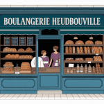 devanture boulangerie heudebouville normandie