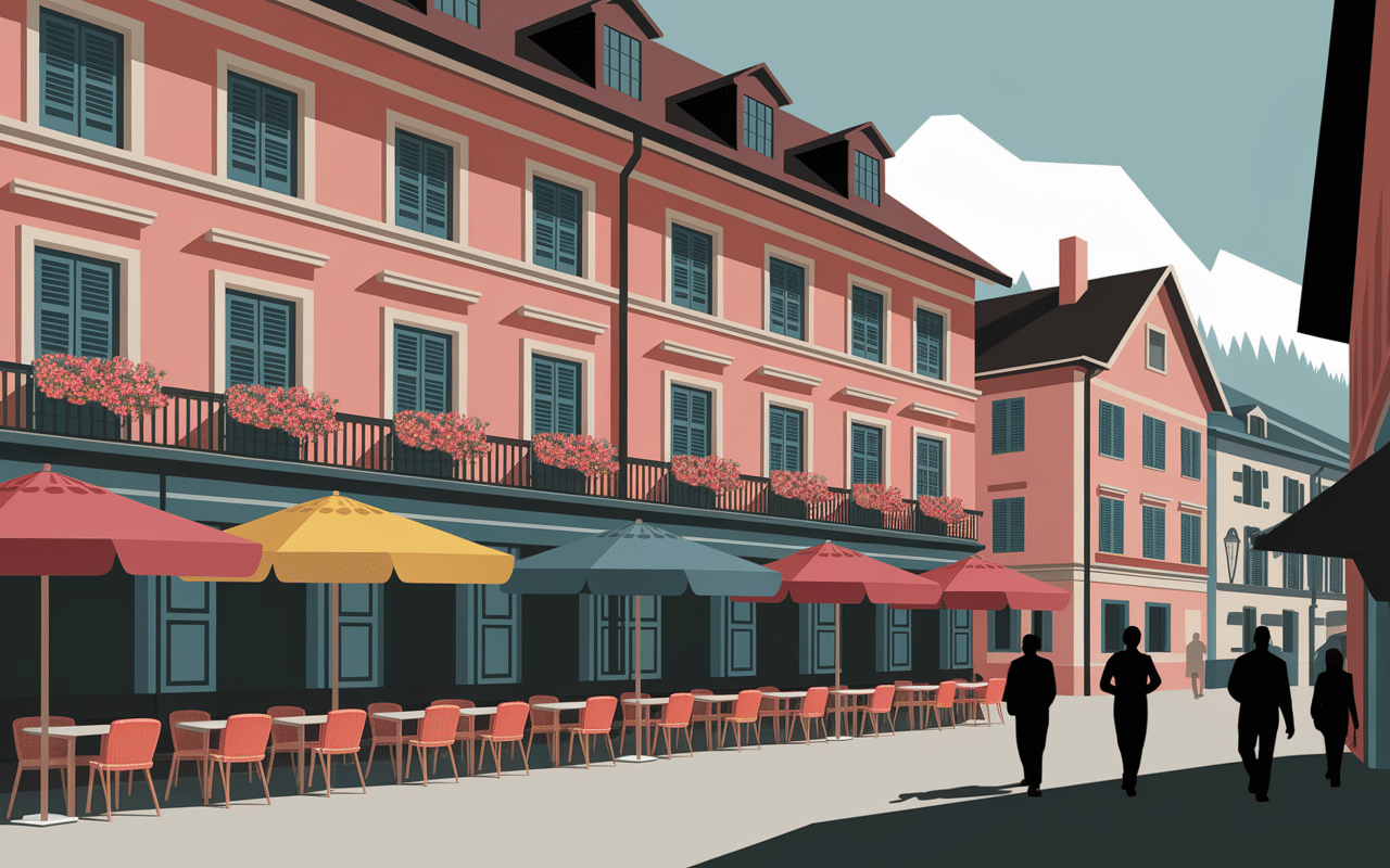 café de france grenoble place historique terrasse