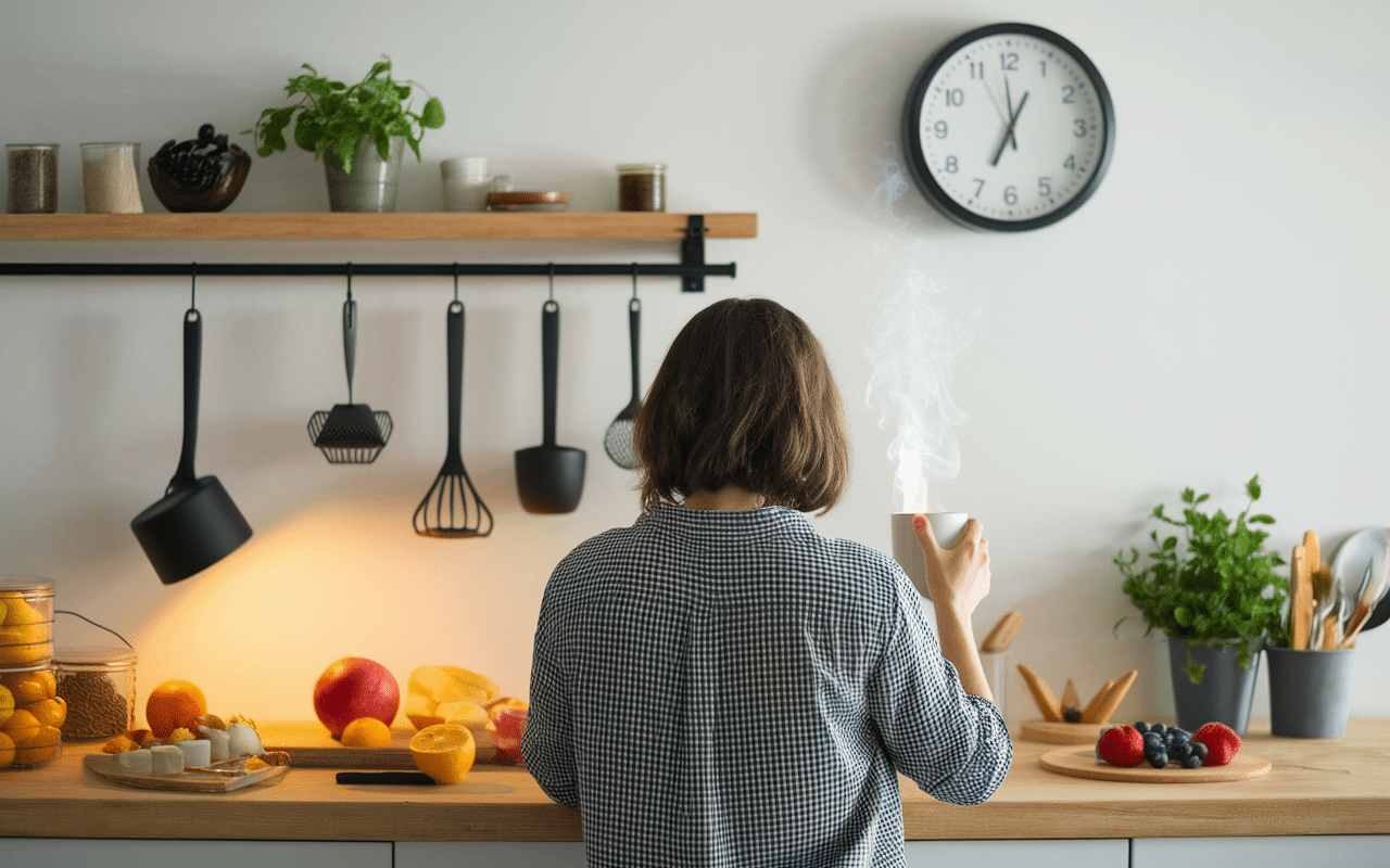 Pause gourmande cake mug healthy sortie du micro-ondes
