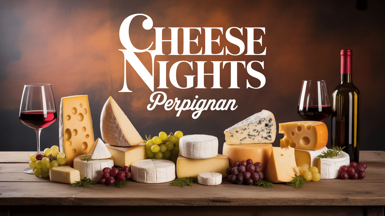 table fromages vins cheese night perpignan ambiance