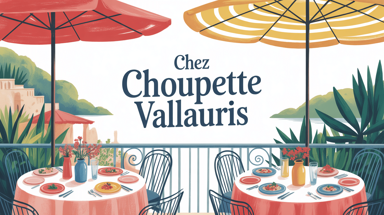 terrasse méditerranéenne chez choupette vallauris