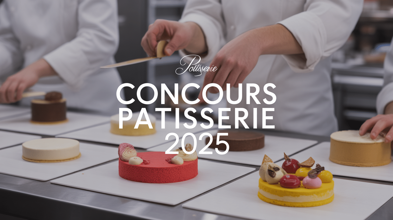 Atelier concours patisserie 2025 avec patissiers et creations