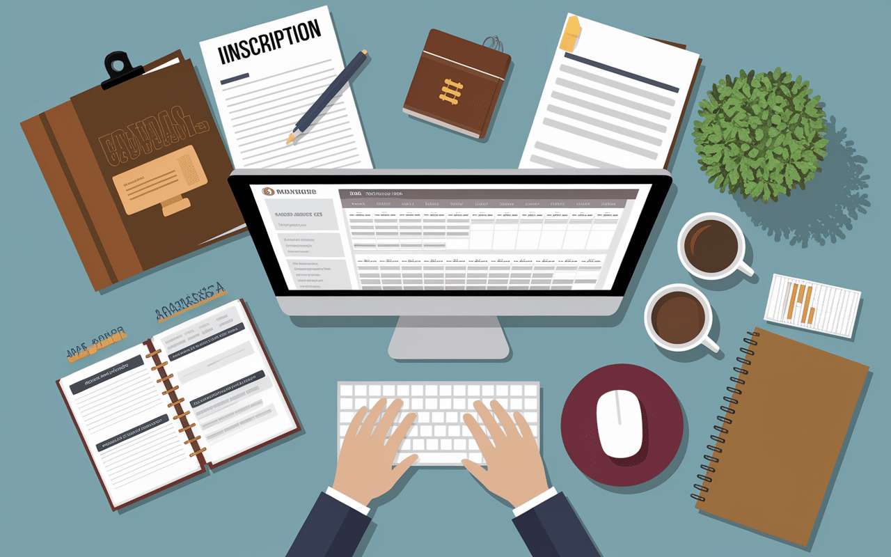 Organisation inscription concours patisserie 2025