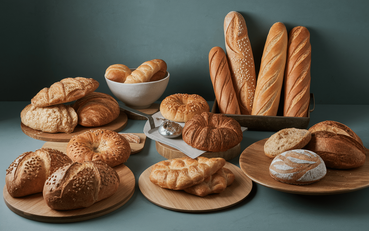 l atelier du boulanger dijon pains viennoiseries croissants présentation