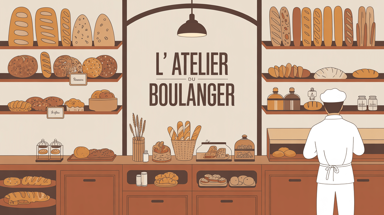 l atelier du boulanger dijon vitrine artisanale pains croissants baguettes