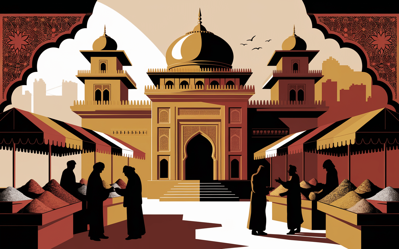 Origine loukoum palais oriental et marché historique