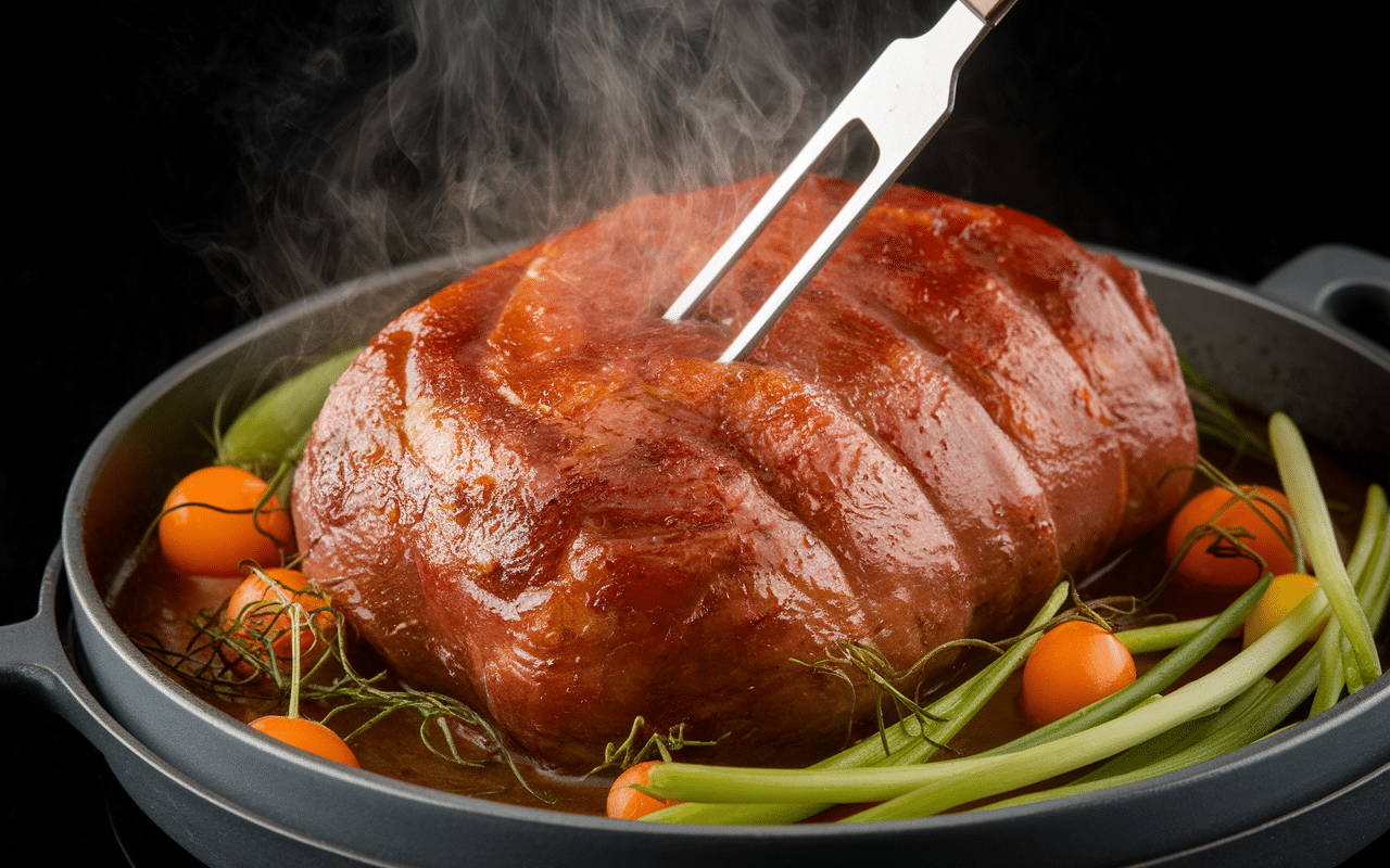 Palette de porc Cookeo moelleuse et dorée