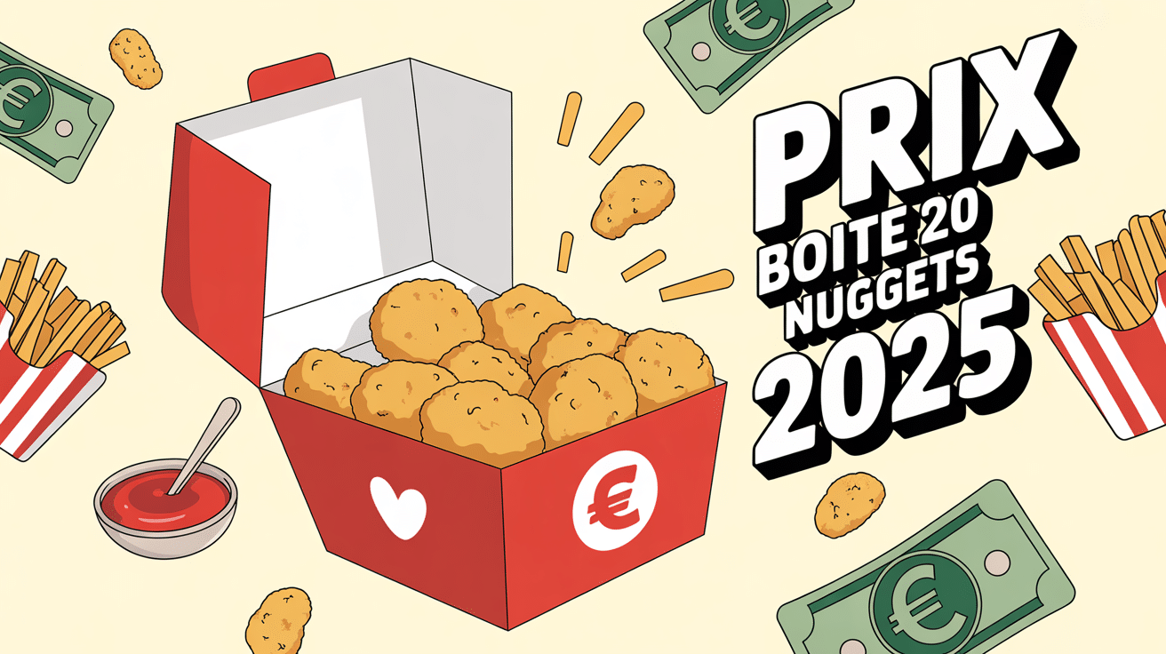 prix d'une boite de 20 nuggets chez mcdo 2024 visuel fast-food