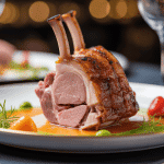 Recette joue de porc chef étoilé sur assiette restaurant