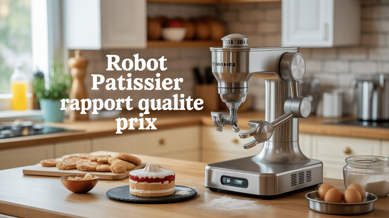 Robot patissier meilleur rapport qualité prix sur plan de travail