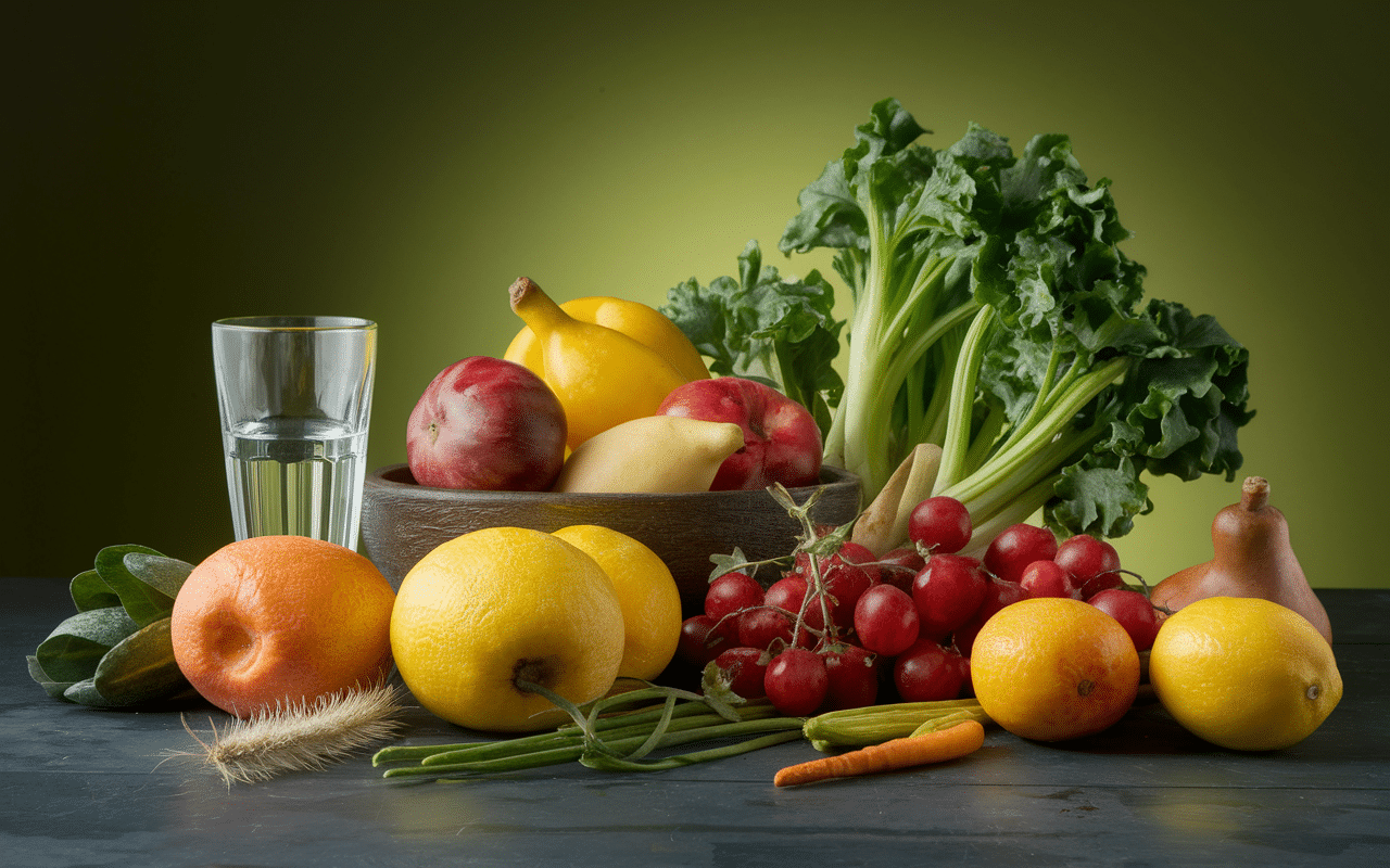 Palais gustatif santé aliments frais brosse dents