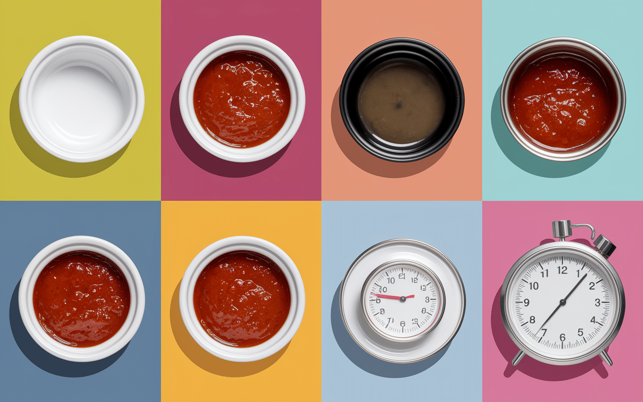 Etapes stérilisation au four bocaux confiture