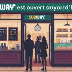 subway ouvert horaires vitrine