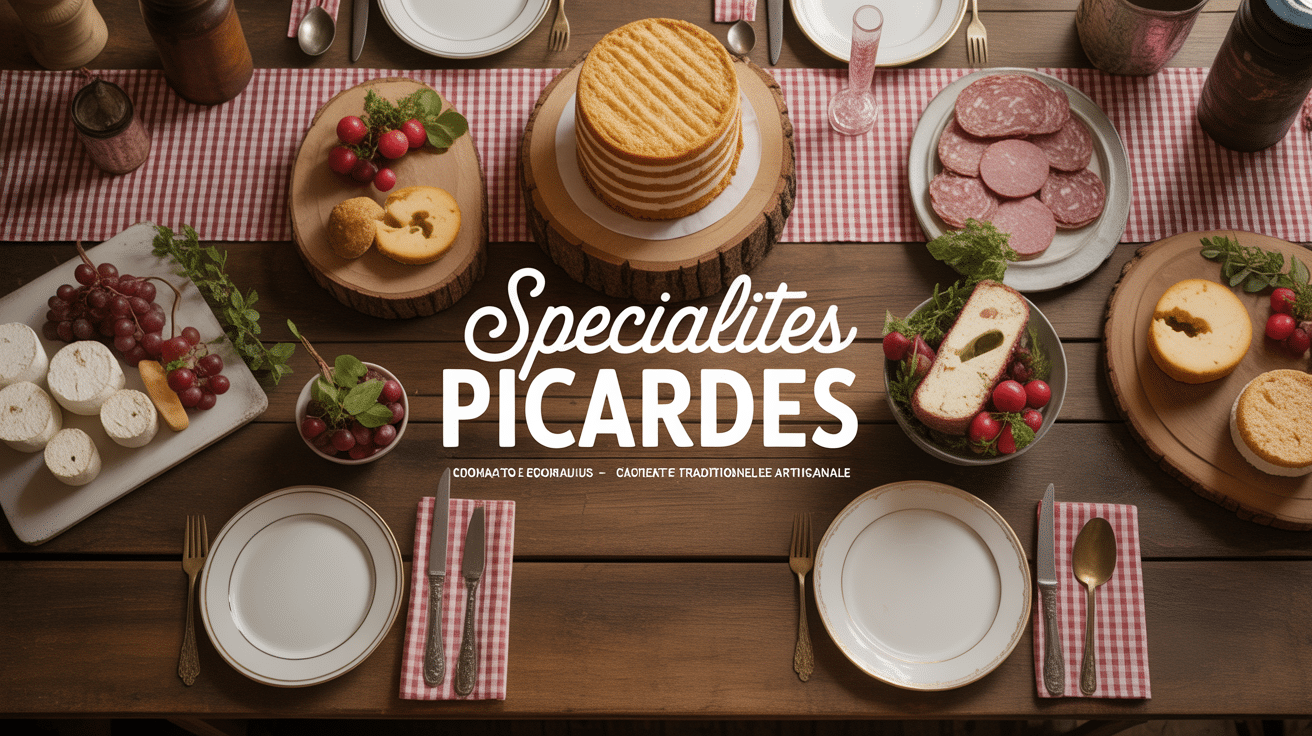 table rustique spécialité picarde