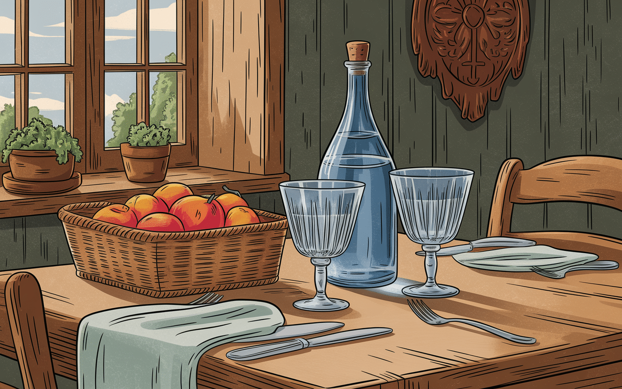 trou normand recette origine table auberge ancienne