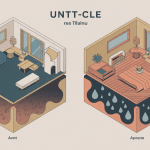 amenagement sous sol avant apres vue isometrique sous-sol avant apres