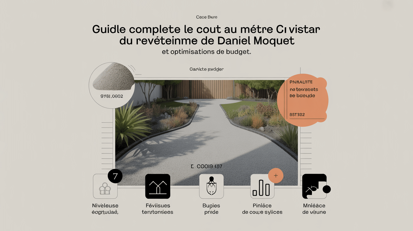 daniel moquet prix au m2 gravistar pour allée et cour