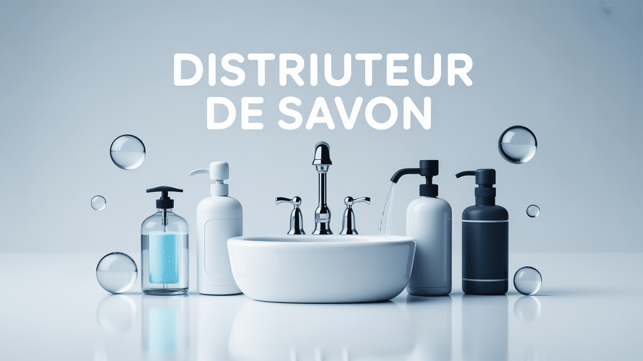 distributeur de savon modèles manuel automatique mural à poser