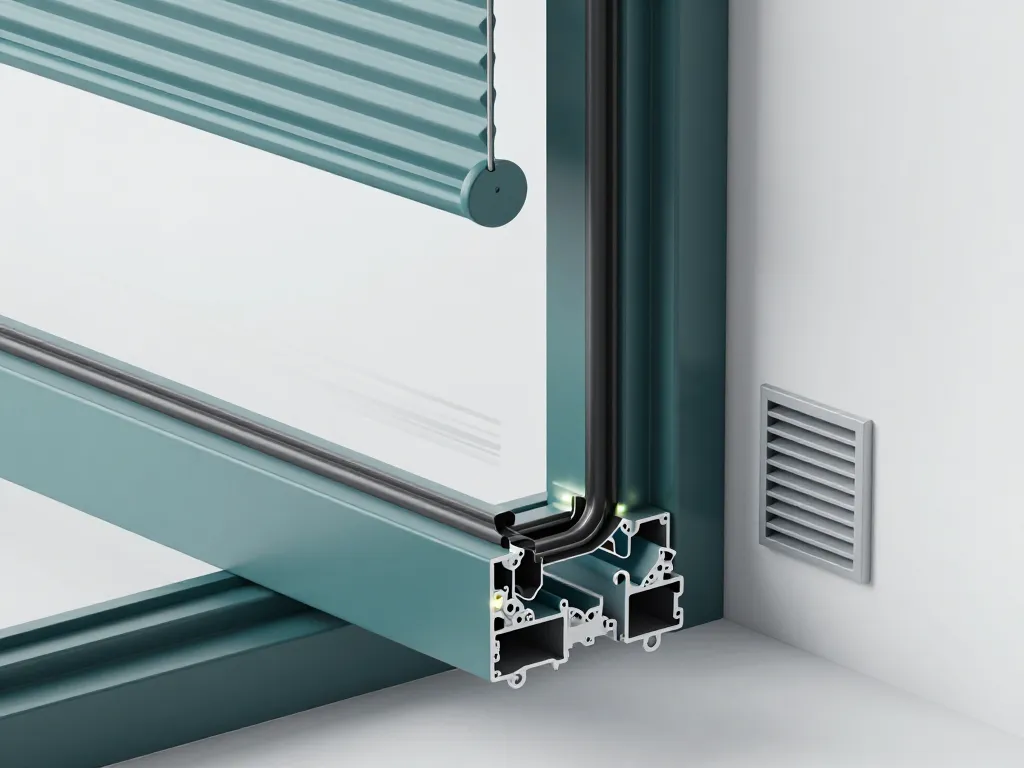 Visualisation points faibles isolation phonique fenetre par l'intérieur