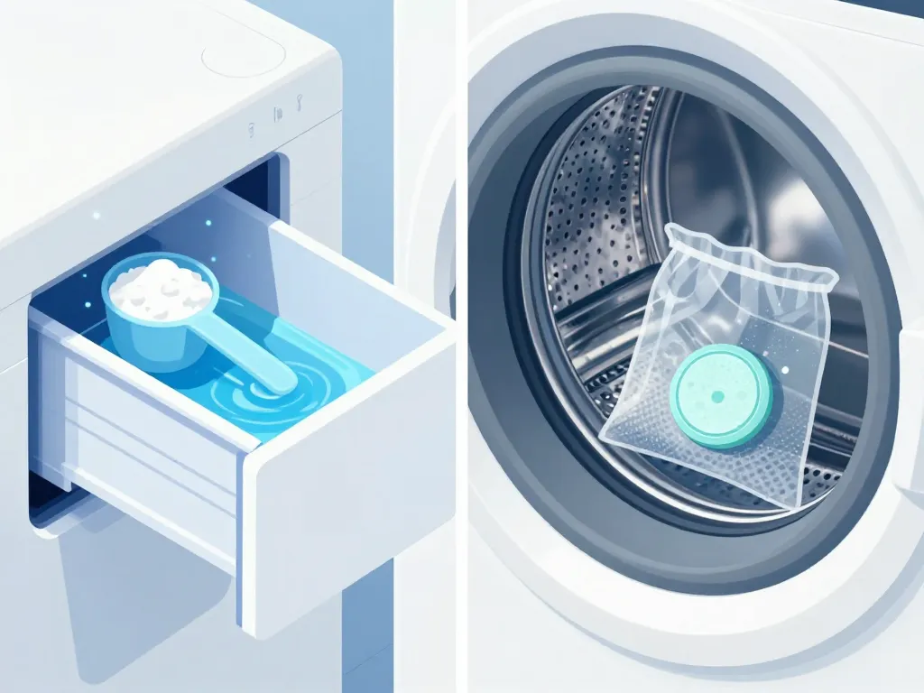 ou mettre anti calcaire machine à laver bac vs tambour