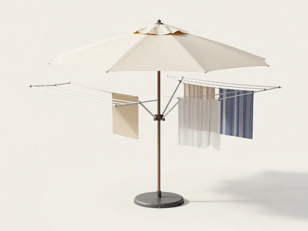 diagramme conceptuel séchoir parapluie lidl vue extérieure