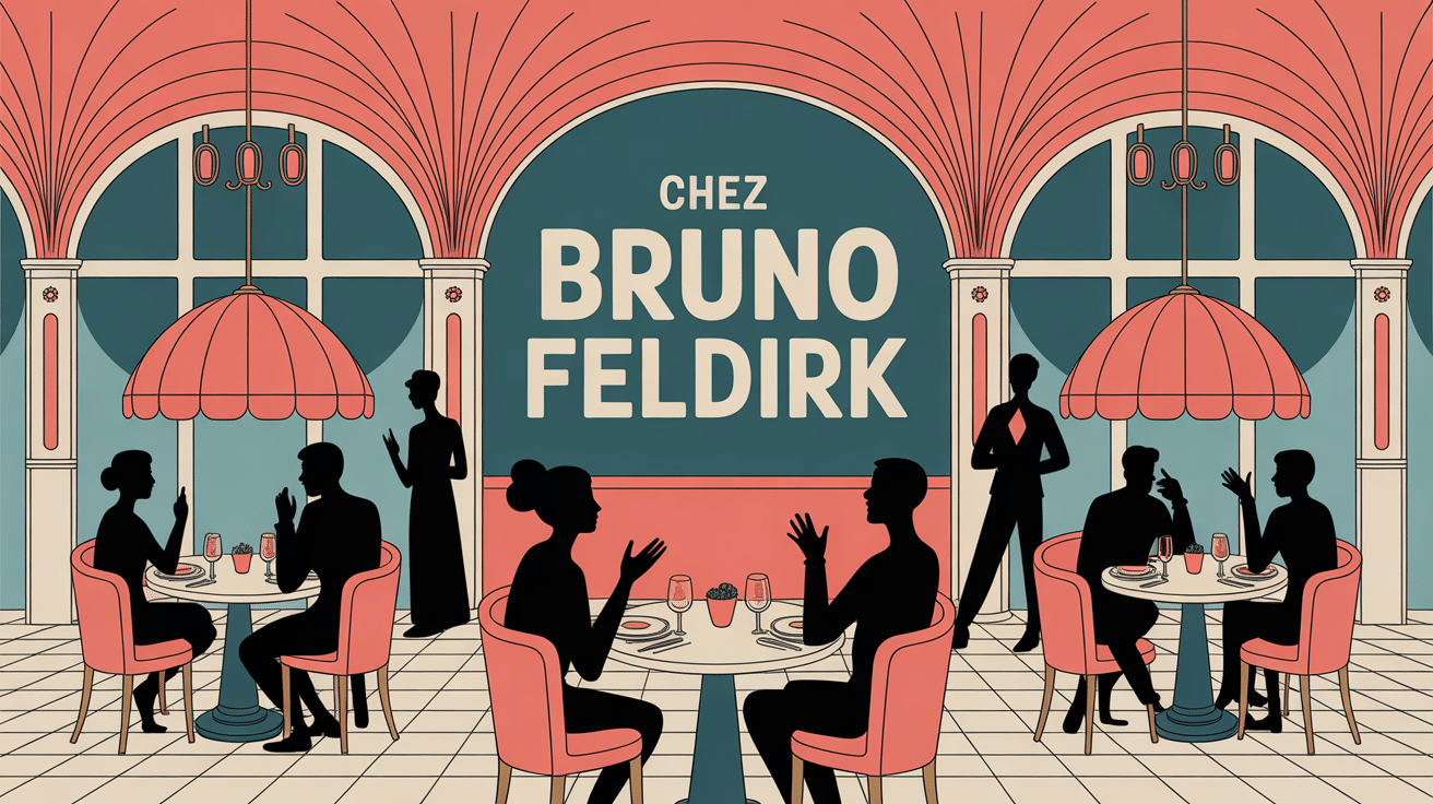 illustration du projet chez bruno feldirk ouverture retro-chic moderne