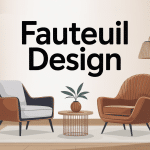 illustration fauteuil design made in design salon moderne