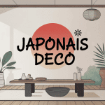 illustration japonais deco intérieur épuré zen
