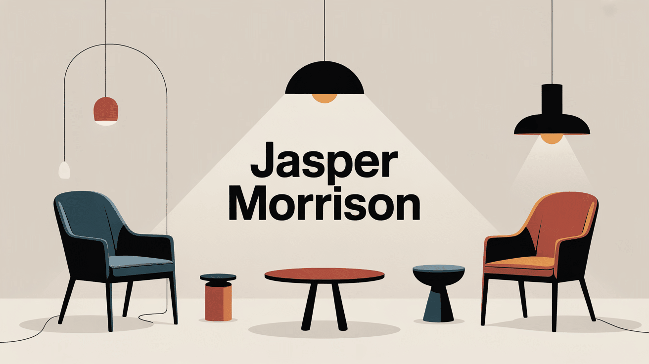 Illustration Jasper Morrison objets quotidiens philosophie Super Normal