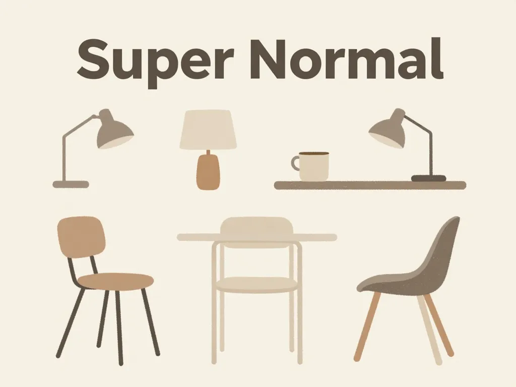 Image Jasper Morrison simplicité design industriel Super Normal