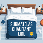 lidl surmatelas chauffant illustration confort hivernal