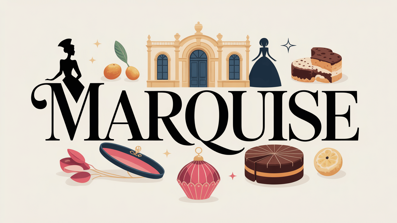 illustration marquise marquise usages synonymes