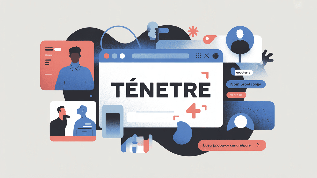 Illustration vectorielle tenetre sens et usages