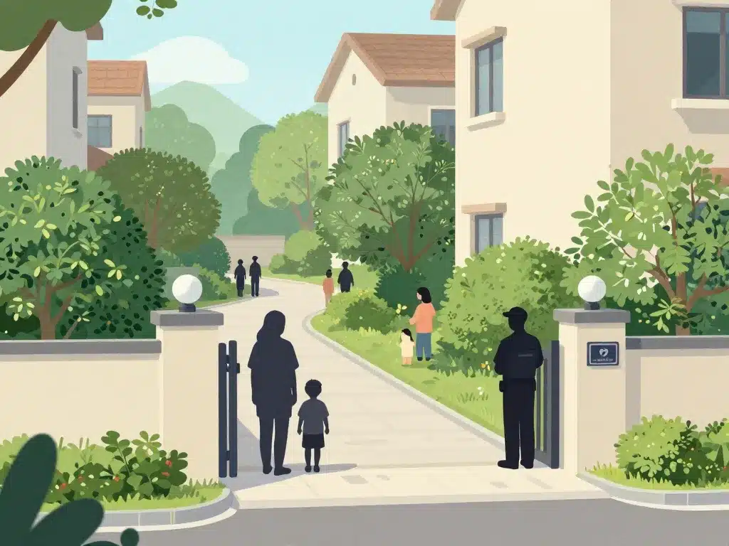 villa montmorency paris résidents quartier sécurisé