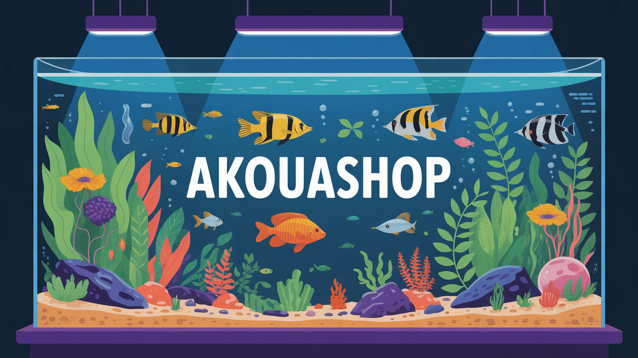 akouashop aquarium boutique en ligne illustration