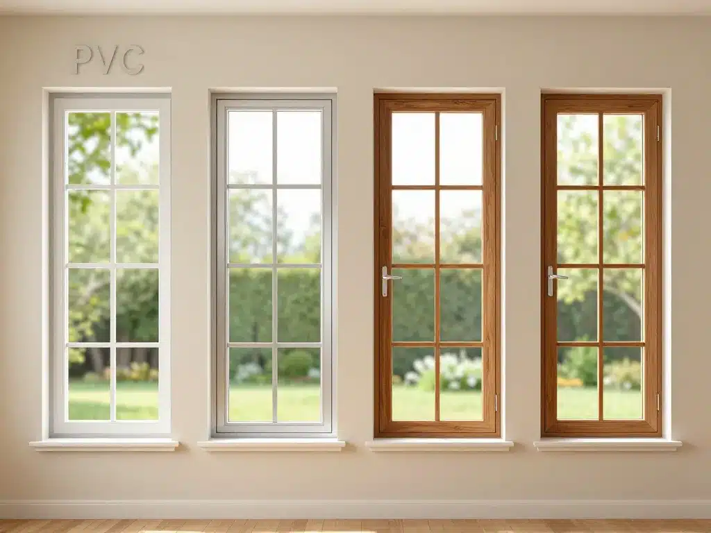 variété fenêtres Lorenove PVC alu bois mixte