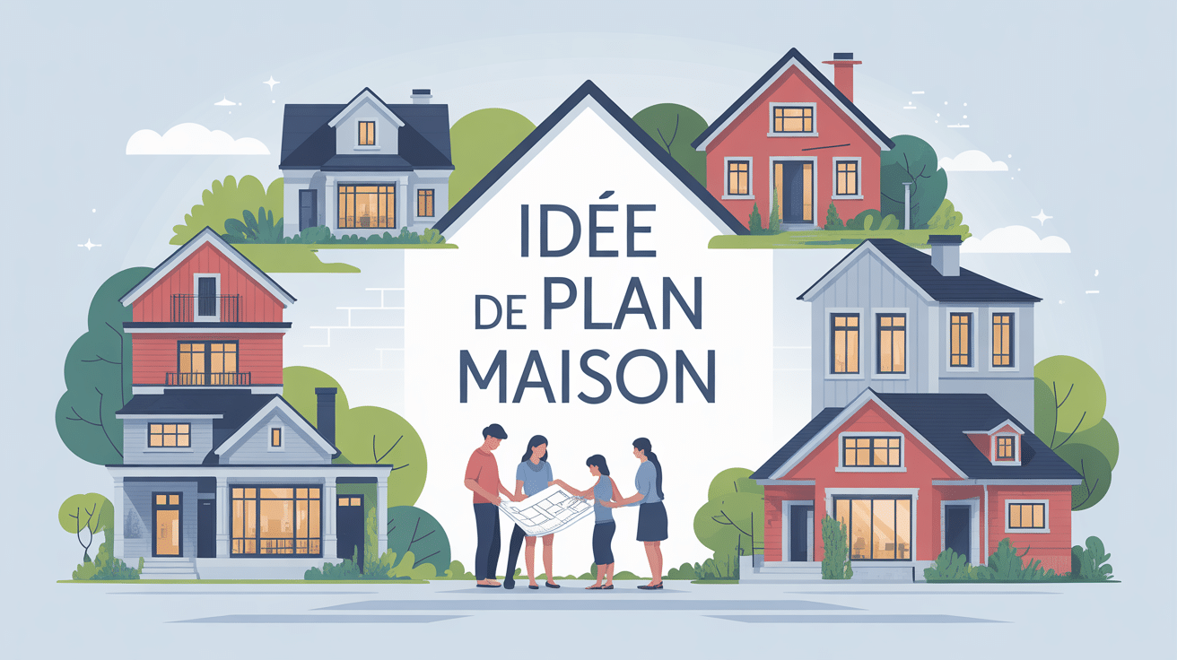 idee plan maison moderne et harmonieuse