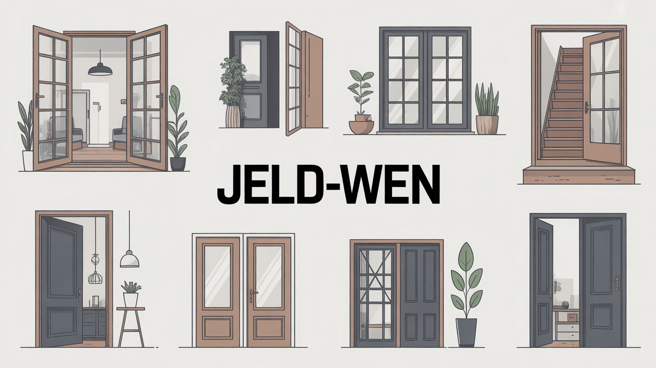 Illustration portes et fenêtres JELD-WEN