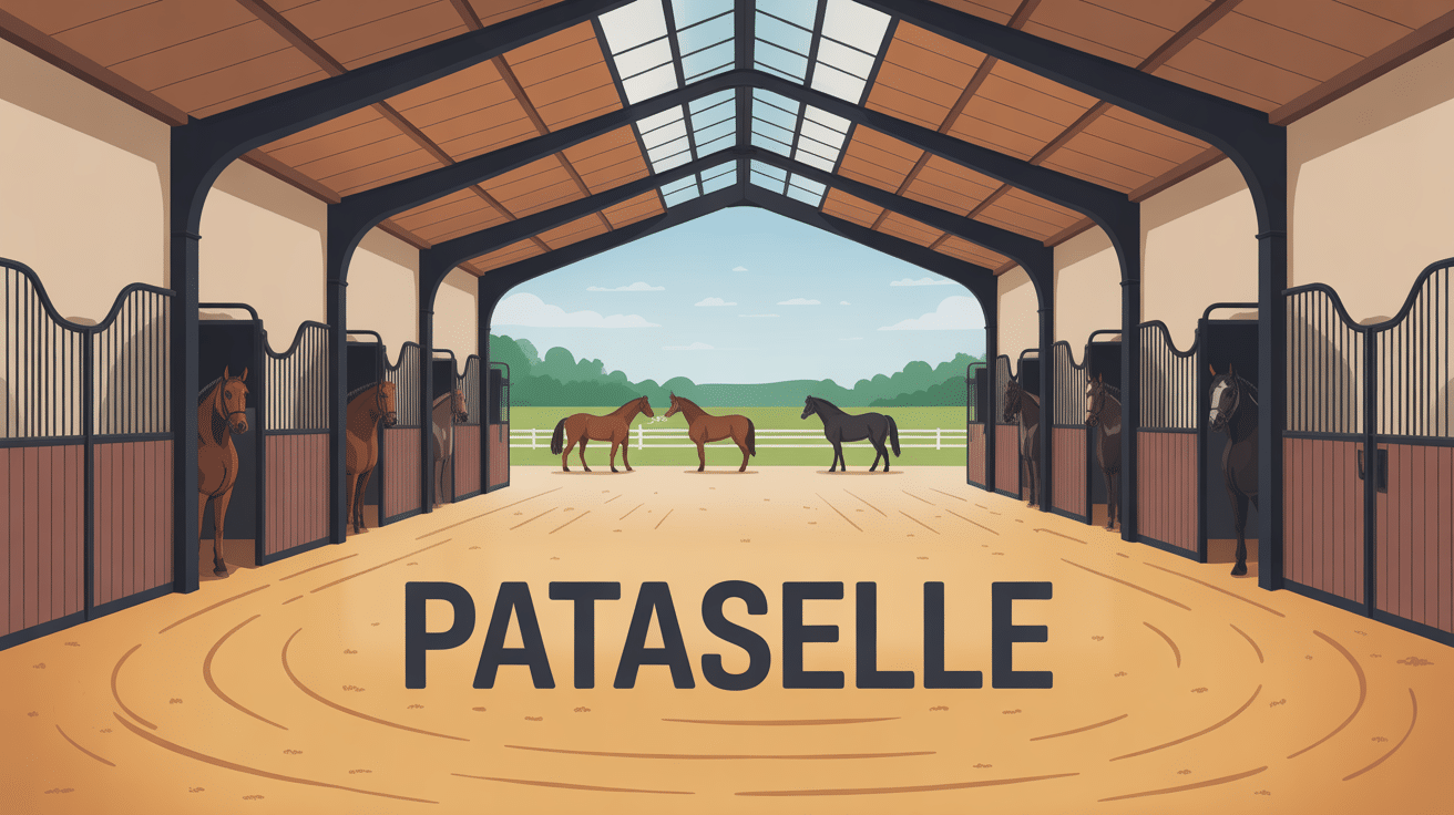 Vue sellerie protégée par pataselle