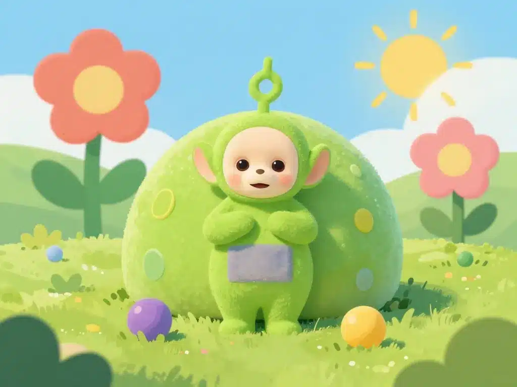 teletubbies maison colline ronde univers enfant